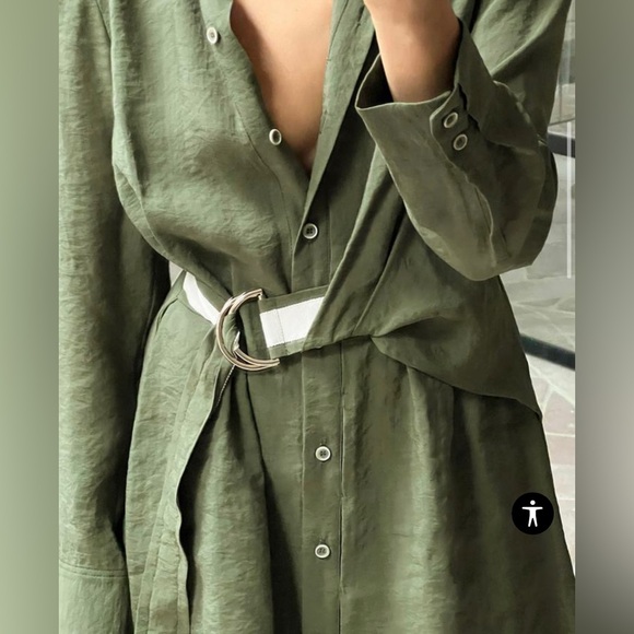 Zara belted dress - Picture 3 of 4